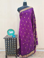 Timeless Wine Kalyani Cotton Saree