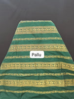 Graceful beige Kalyani cotton saree Pallu