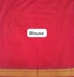 Beautiful Mango Yellow Kalyani Cotton Saree Blouse