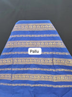 Elegant Parrot Green Kalyani Cotton Saree Pallu