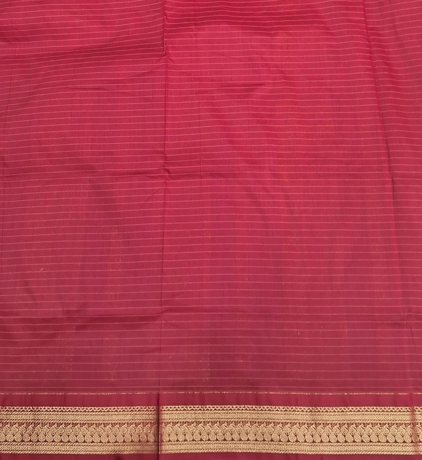 Mango Yellow Classic Zari Checked Kalyani Cotton Saree Blouse