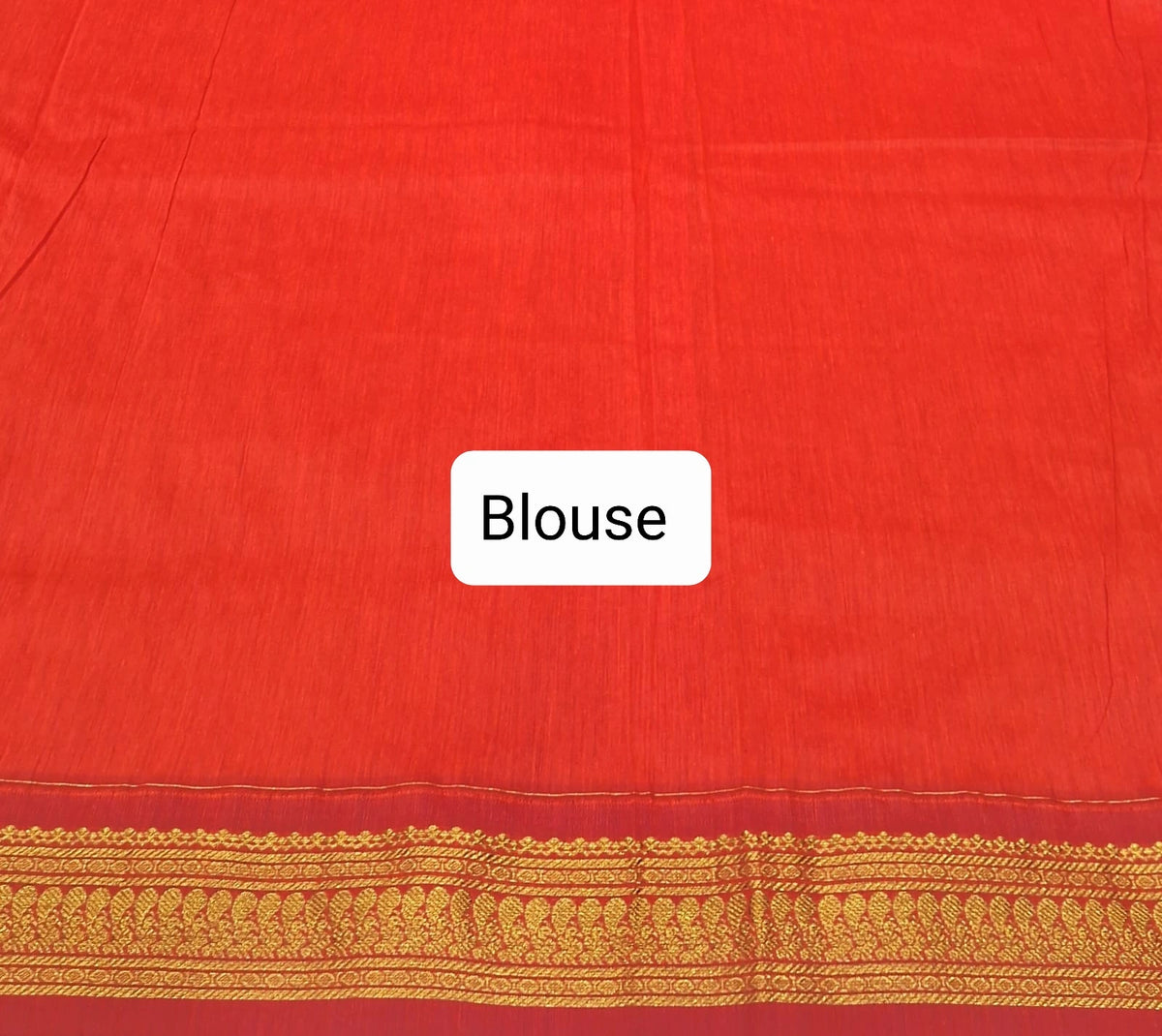 Tango Kalyani cotton saree Blouse