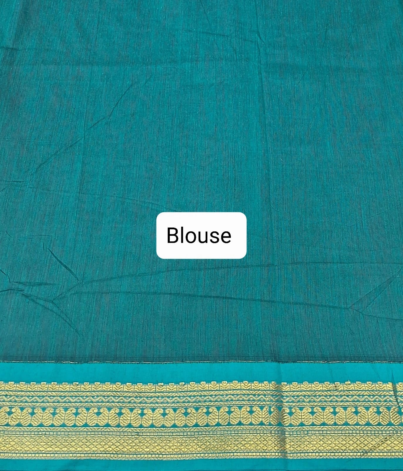 Onion pink Kalyani cotton saree Blouse