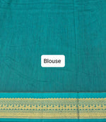 Royal Blue Kalyani cotton saree Blouse