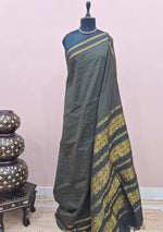 Light pure black Kalyani cotton saree