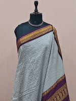 Seafoam pure Kalyani cotton saree 1