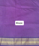 Seafoam pure Kalyani cotton saree Blouse