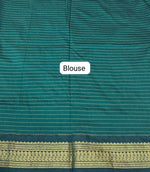 Beige Kalyani Cotton Saree blouse
