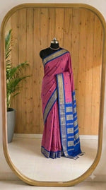 Onion Pink Kalyani Cotton Saree 