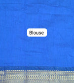 Onion Pink Kalyani Cotton Saree blouse