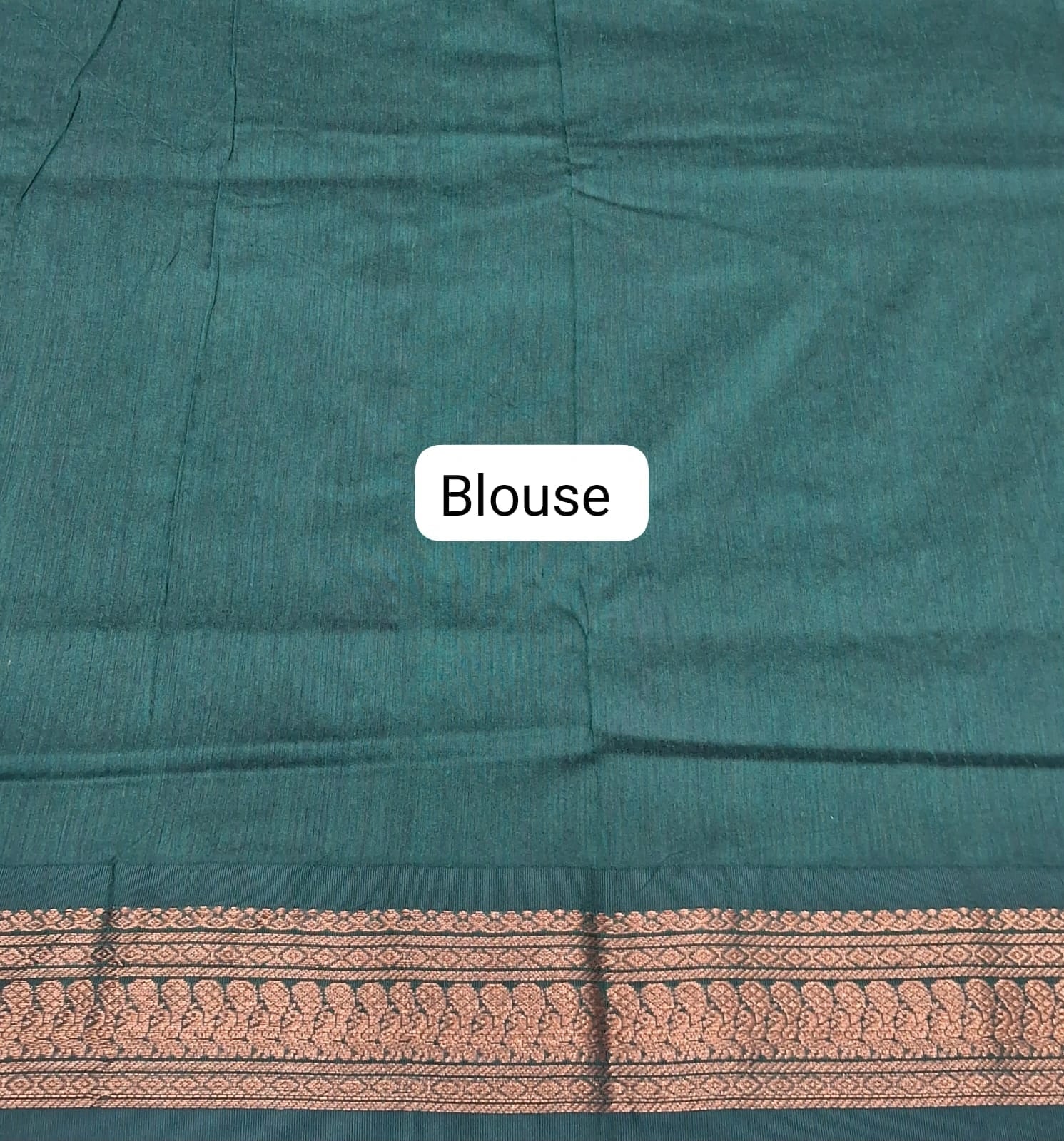 Dark Wine Kalyani Cotton Saree Blouse