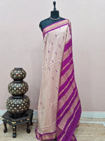 Beige Kalyani Cotton Saree