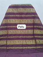 Rama Green Kalyani Cotton Saree Pallu