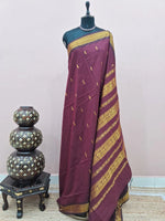 Maroon Kalyani Cotton Saree