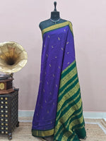 Royal Blue Kalyani Cotton Saree