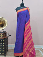 Dark Blue Kalyani Cotton Saree