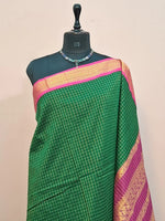Green Kalyani Cotton Saree 1