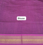 Green Kalyani Cotton Saree blouse