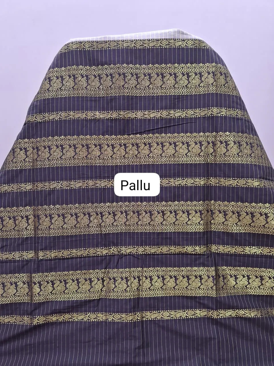 Beige Kalyani Cotton Saree pallu