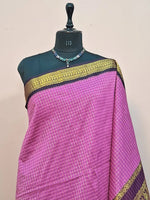 Pink Kalyani Cotton Saree 1