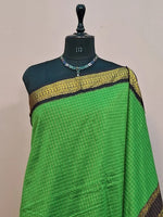 Green Pure Kalyani Cotton Saree 1