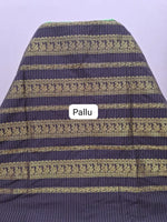 Green Pure Kalyani Cotton Saree pallu