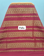 Mango Yellow Kalyani Cotton Saree pallu