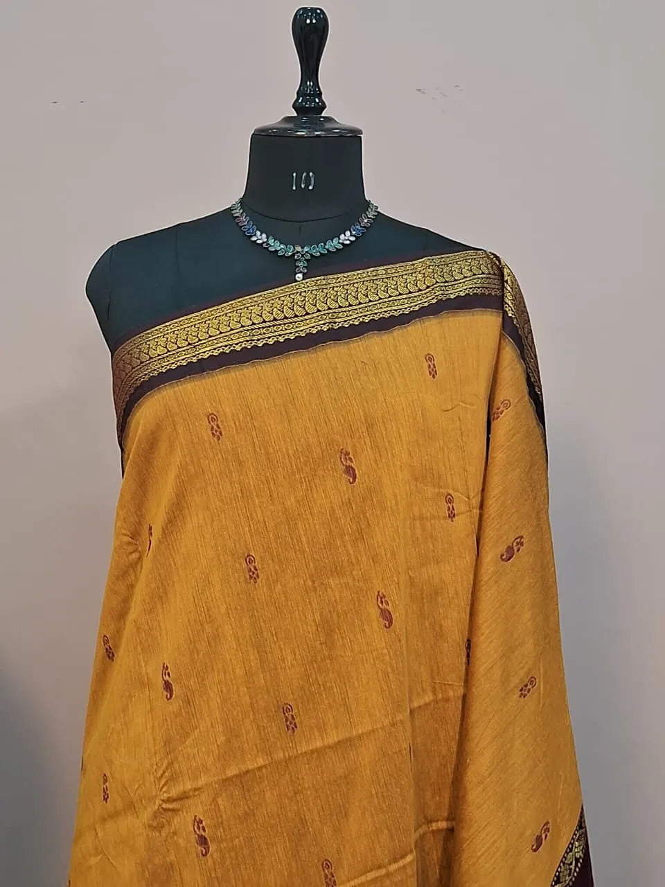 Yellow Kalyani Cotton Saree 1