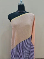 Lavender Soft Mulmul Cotton Saree 1