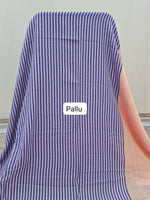 Lavender Soft Mulmul Cotton Saree 2