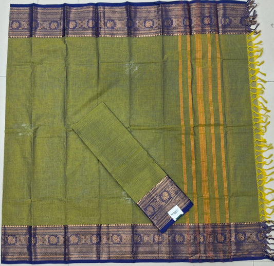 Forest Green Kanchi cotton top