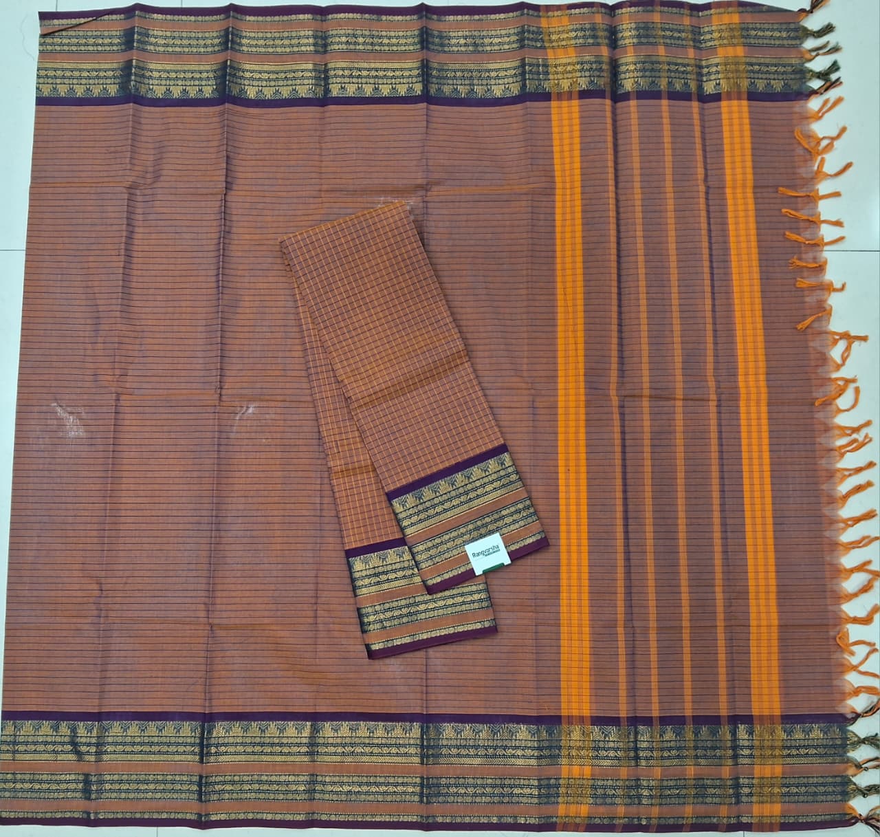 Dual Shade Kanchi cotton dress material