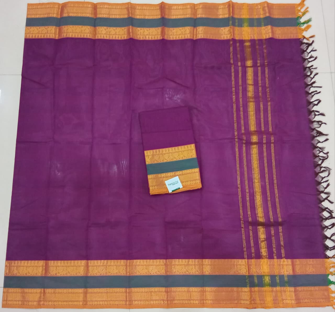 Buy Wine Kanchi Cotton Dress Material Online 