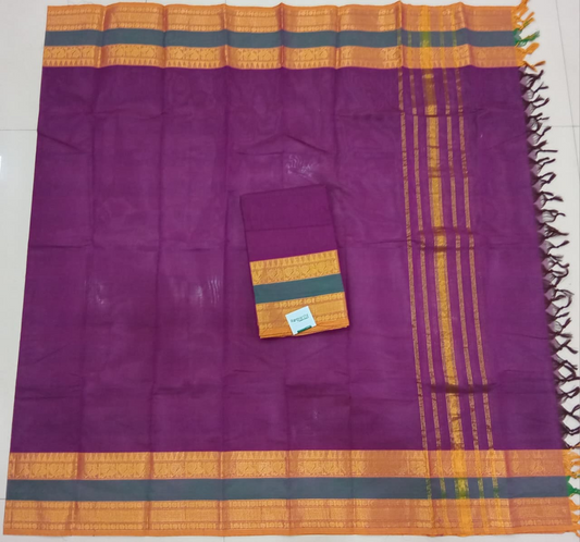 Wine Kanchi Cotton Top