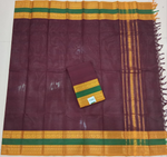 Walnut Brown Kanchi Cotton Dress Material