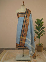 Grey Kanchi Cotton Dress Material 