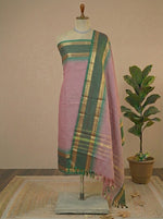 Peach Kanchi Cotton Dress Material