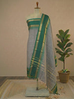 Dark Grey Kanchi Cotton Dress Material 