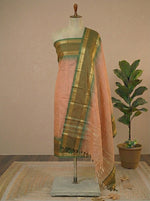 Pale Orange Kanchi Cotton Dress Material