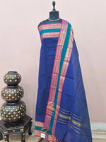Royal Blue plain Kanchi Cotton Dress Material