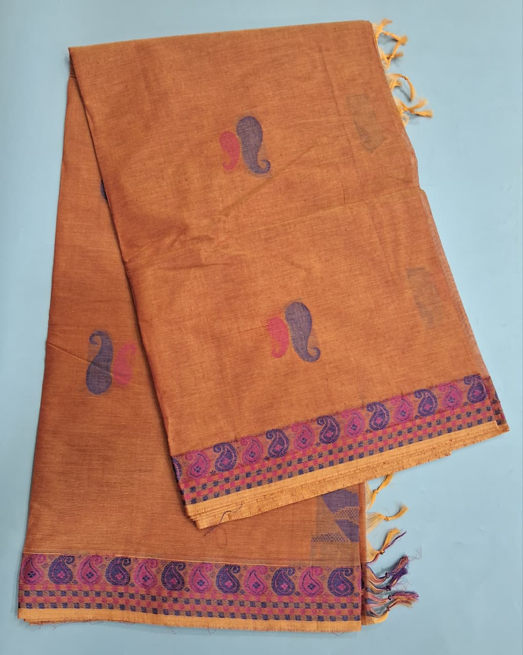 Light Brown Kanchi Cotton Saree