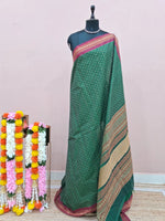 Green Kanchi Cotton Saree