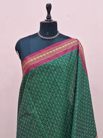 Green Kanchi Cotton Saree 1