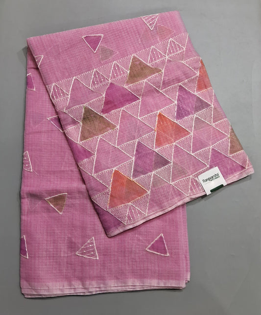 Pink Kota Saree