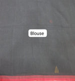 Black Jamdhani Cotton Saree Blouse