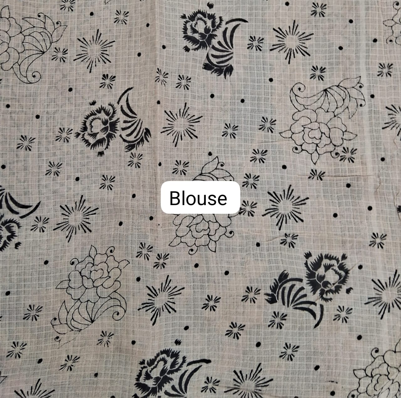 Red Kota Saree Blouse