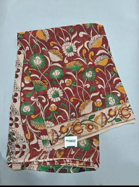 Red Kota Saree
