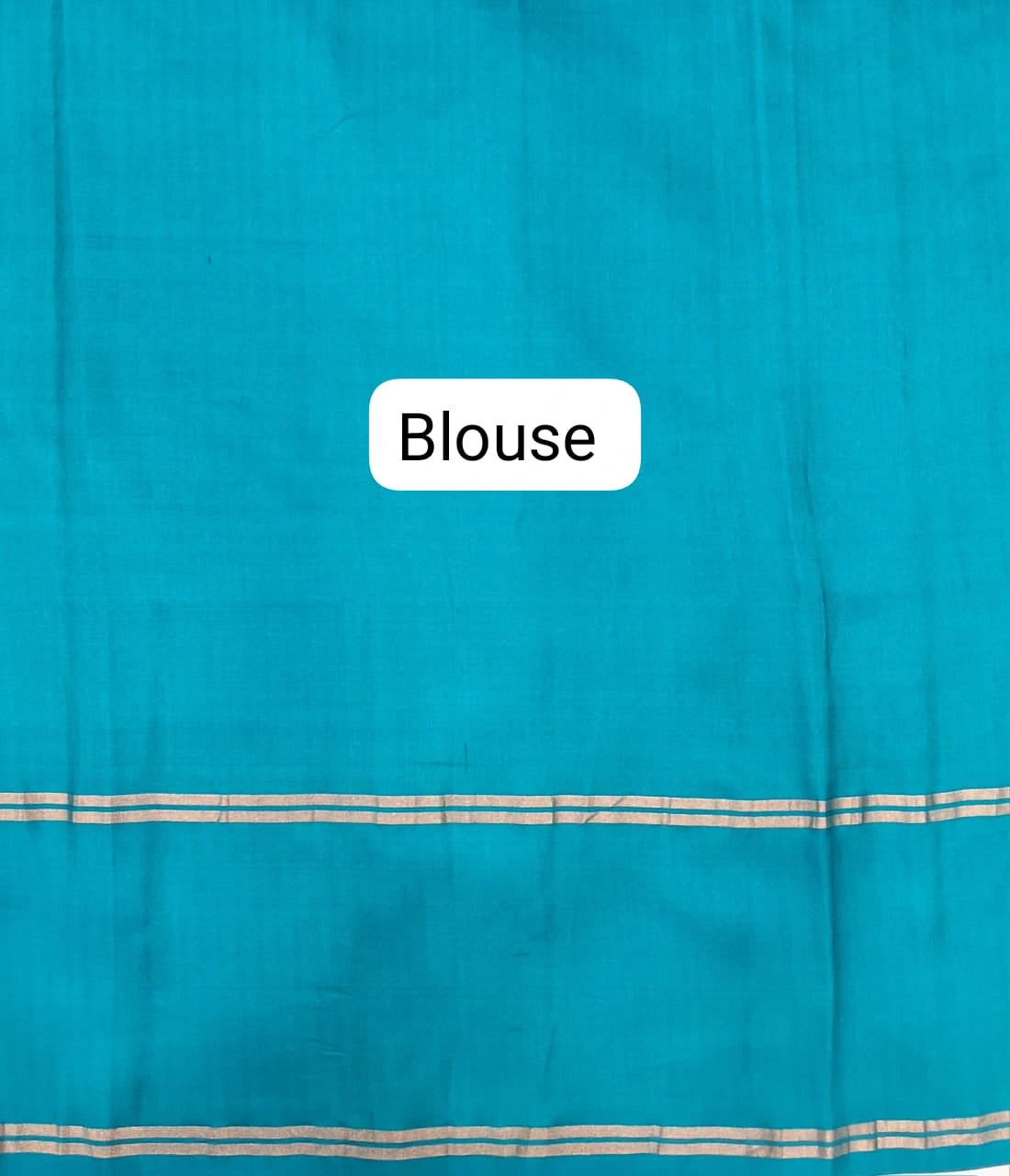 Dark Brown Pure Kanchi Pattu Saree Blouse