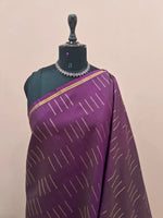 Royal Purple Pure Kanchi Pattu Saree 1