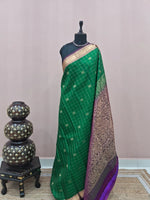 Green Pure Kanchi Pattu Saree 